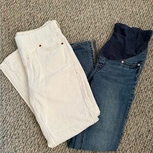 Lot of 2 Maternity Jeans Size Small